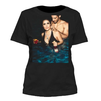 Salma Hayek Women's Cut T-Shirt