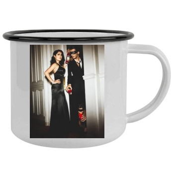 Salma Hayek Camping Mug