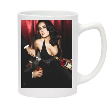 Salma Hayek 14oz White Statesman Mug