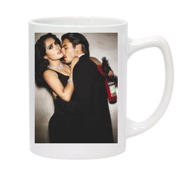 Salma Hayek 14oz White Statesman Mug