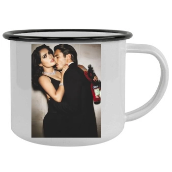 Salma Hayek Camping Mug