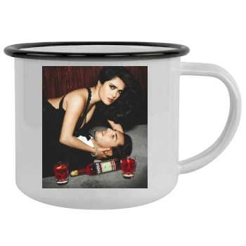 Salma Hayek Camping Mug