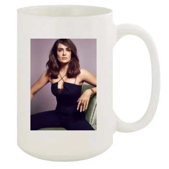 Salma Hayek 15oz White Mug