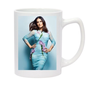 Salma Hayek 14oz White Statesman Mug