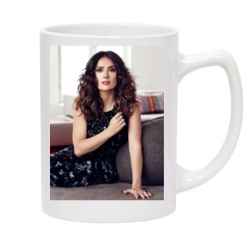 Salma Hayek 14oz White Statesman Mug