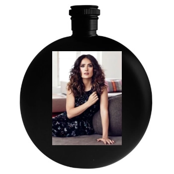 Salma Hayek Round Flask