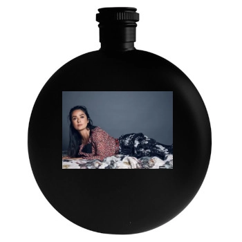 Salma Hayek Round Flask