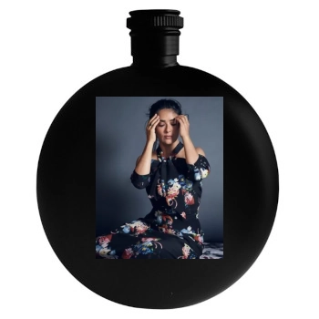 Salma Hayek Round Flask