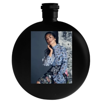 Salma Hayek Round Flask