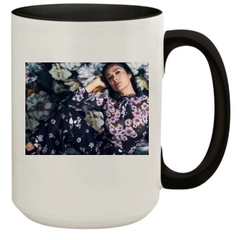 Salma Hayek 15oz Colored Inner & Handle Mug