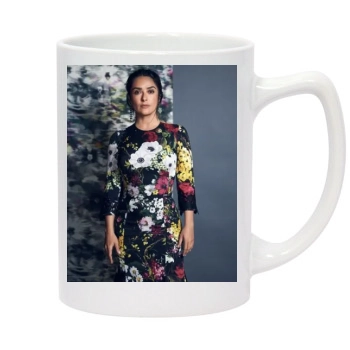 Salma Hayek 14oz White Statesman Mug