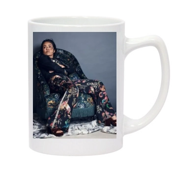 Salma Hayek 14oz White Statesman Mug