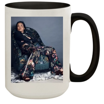 Salma Hayek 15oz Colored Inner & Handle Mug