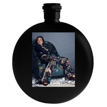 Salma Hayek Round Flask