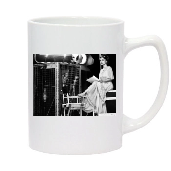 Salma Hayek 14oz White Statesman Mug