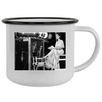 Salma Hayek Camping Mug