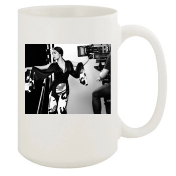 Salma Hayek 15oz White Mug