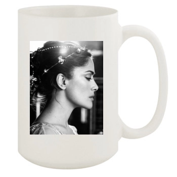 Salma Hayek 15oz White Mug