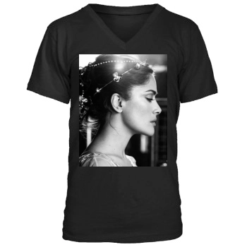 Salma Hayek Men's V-Neck T-Shirt