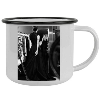 Salma Hayek Camping Mug