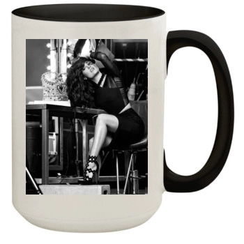 Salma Hayek 15oz Colored Inner & Handle Mug