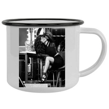 Salma Hayek Camping Mug