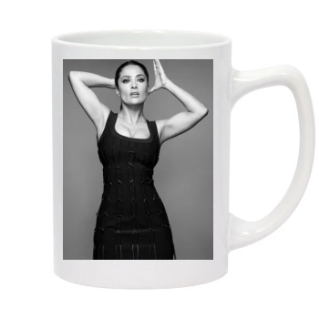 Salma Hayek 14oz White Statesman Mug