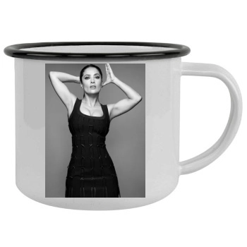 Salma Hayek Camping Mug