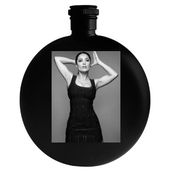 Salma Hayek Round Flask