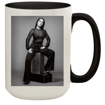 Salma Hayek 15oz Colored Inner & Handle Mug