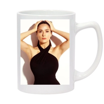 Salma Hayek 14oz White Statesman Mug