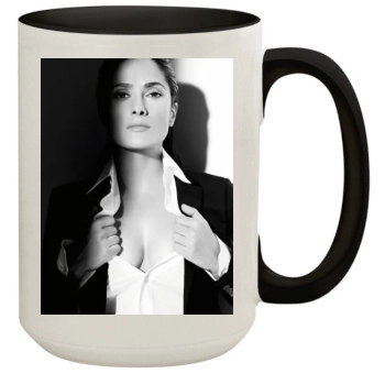 Salma Hayek 15oz Colored Inner & Handle Mug