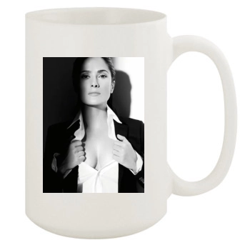 Salma Hayek 15oz White Mug