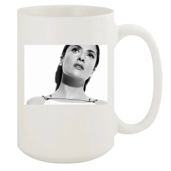 Salma Hayek 15oz White Mug