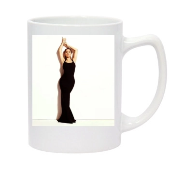 Salma Hayek 14oz White Statesman Mug