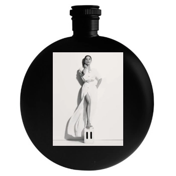 Salma Hayek Round Flask