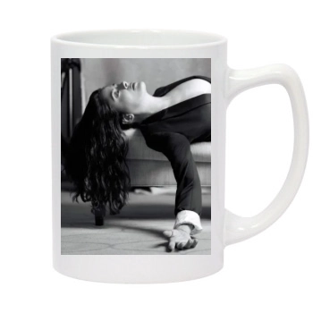 Salma Hayek 14oz White Statesman Mug