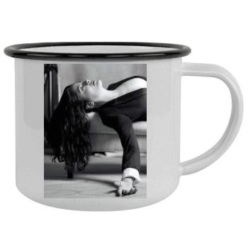 Salma Hayek Camping Mug