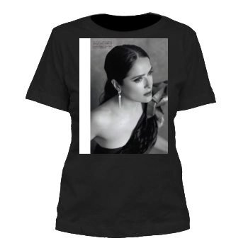 Salma Hayek Women's Cut T-Shirt