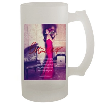 Salma Hayek 16oz Frosted Beer Stein