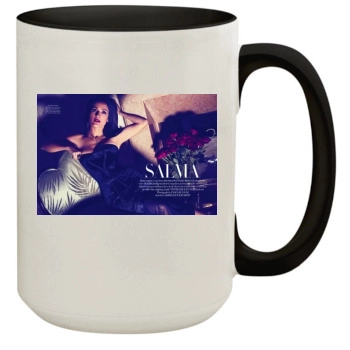 Salma Hayek 15oz Colored Inner & Handle Mug