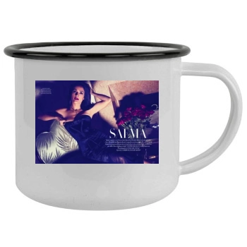 Salma Hayek Camping Mug