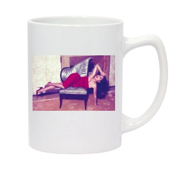 Salma Hayek 14oz White Statesman Mug