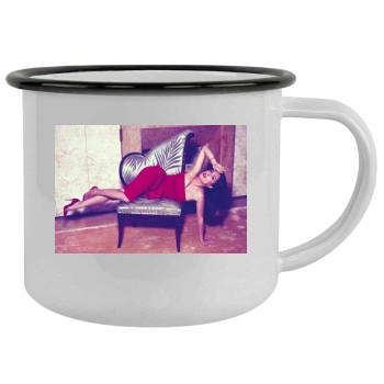 Salma Hayek Camping Mug