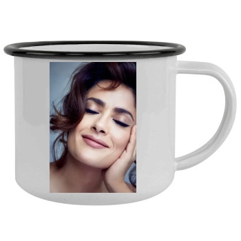 Salma Hayek Camping Mug