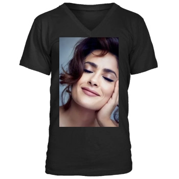 Salma Hayek Men's V-Neck T-Shirt