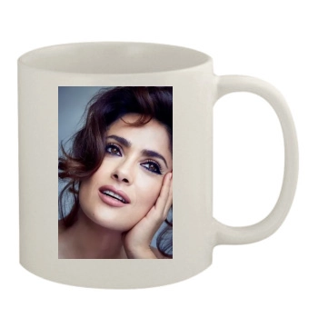 Salma Hayek 11oz White Mug