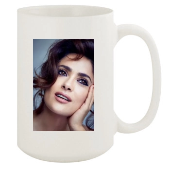 Salma Hayek 15oz White Mug