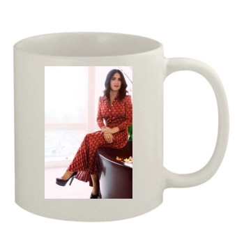 Salma Hayek 11oz White Mug