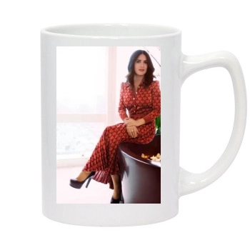 Salma Hayek 14oz White Statesman Mug